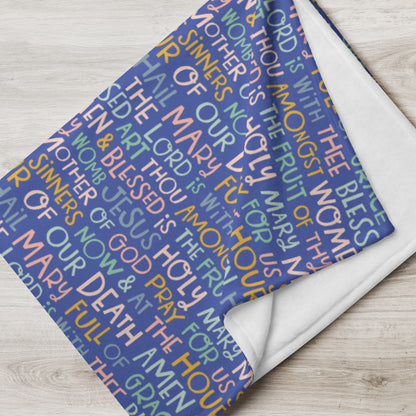 Catholic Fleece Baby blanket.