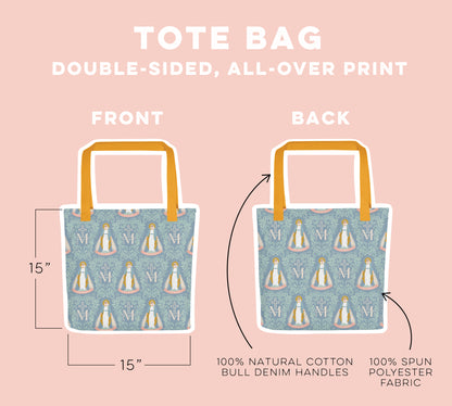 Catholic Tote bag design layout