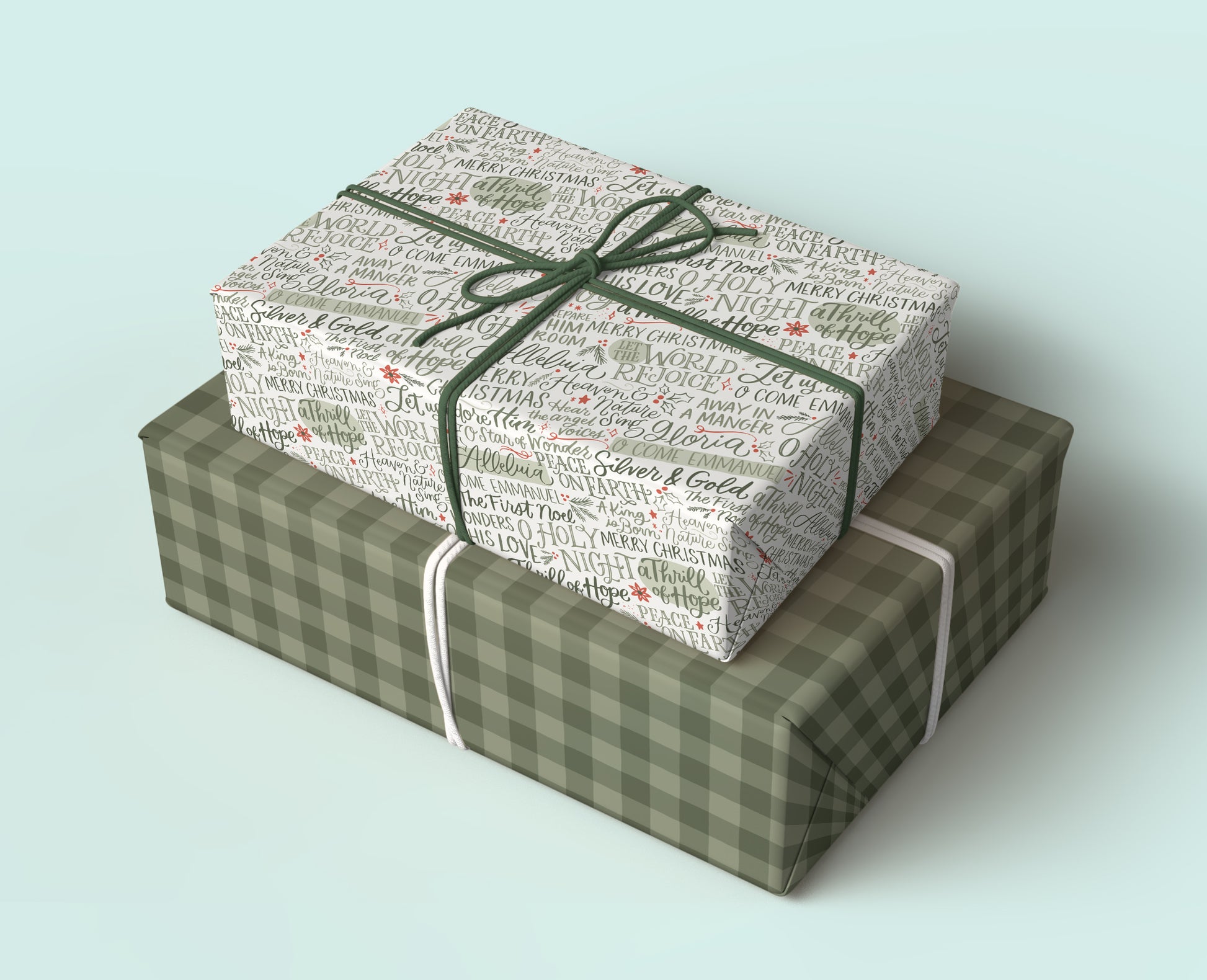 Christmas gift wrapping paper