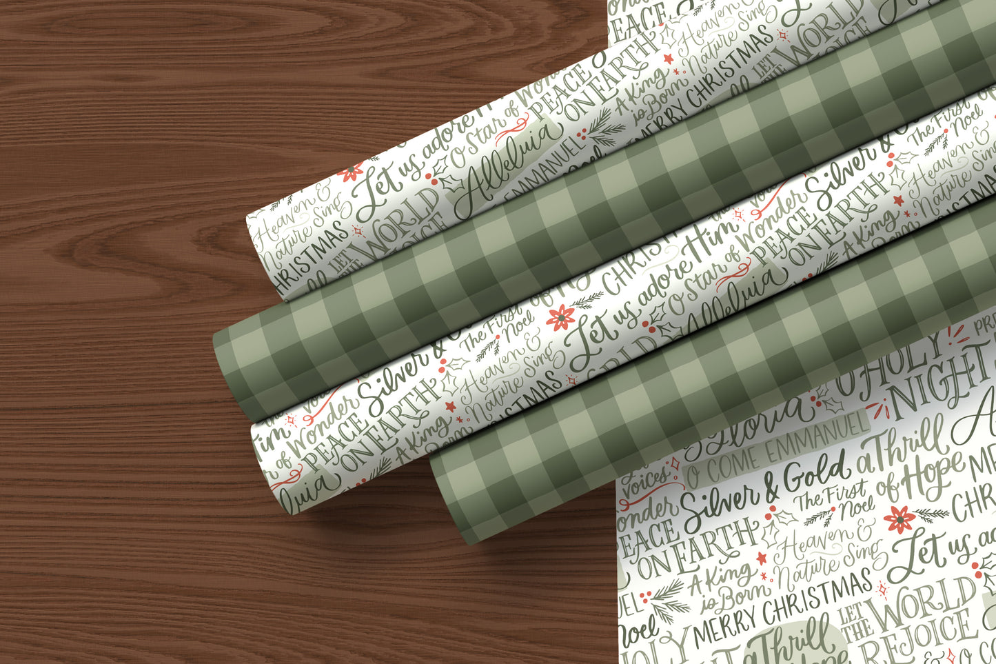 Christian gift wrapping paper