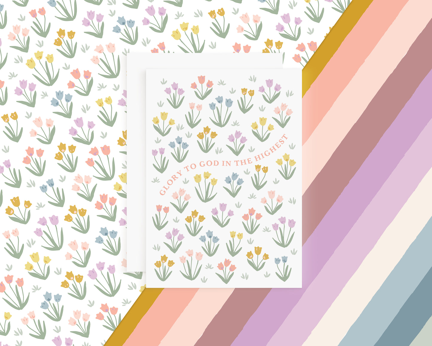 Glory to God | Christian Easter Greeting Card