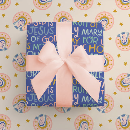 Hail Mary Prayer | Gift Wrapping Paper